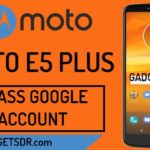 Moto E5 Plus FRP Bypass latest method
