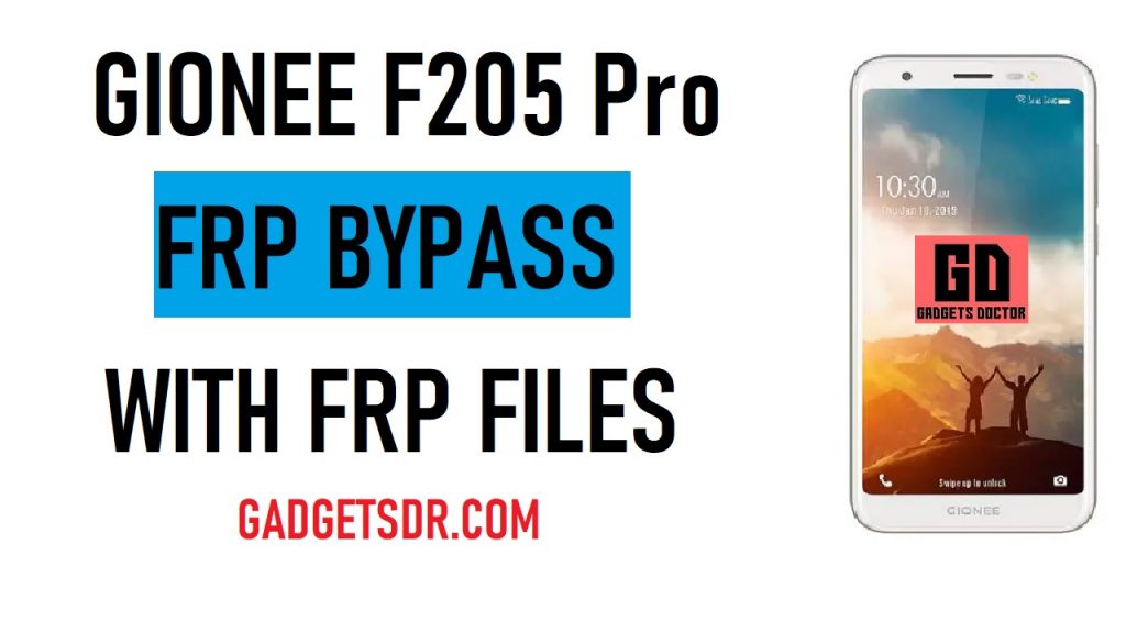 gionee f205 pro frp bypass