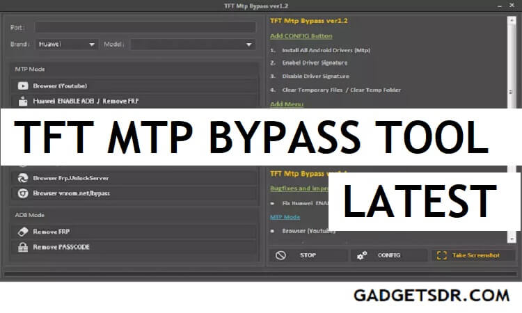TFT MTP Bypass Tool V1.2 Download Latest (Direct Alliance Shield Install No Need Backup/Restore)