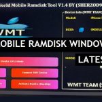 World Mobile Windows Ramdisk Tool V1.4 Download Latest Version Free