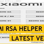 Xiaomi Redmi RSA Helper Tool Download Free | Xiaomi HW IMEI Repair Schematics